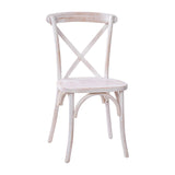 English Elm Commercial Grade X-Back Chair