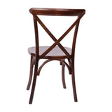 English Elm Commercial Grade X-Back Chair