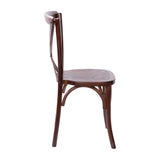 English Elm Commercial Grade X-Back Chair