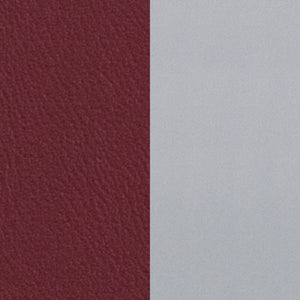 English Elm Commercial Grade Series Silver Slat Back Metal Restaurant Barstool - Vinyl Seat