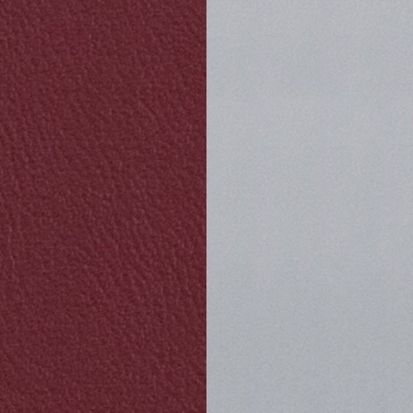 English Elm Commercial Grade Series Silver Slat Back Metal Restaurant Barstool - Vinyl Seat