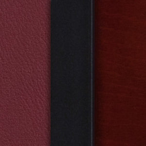 English Elm Commercial Grade Series Black 4 Square Back Metal Restaurant Barstool - Mahogany Wood Back, Vinyl Seat