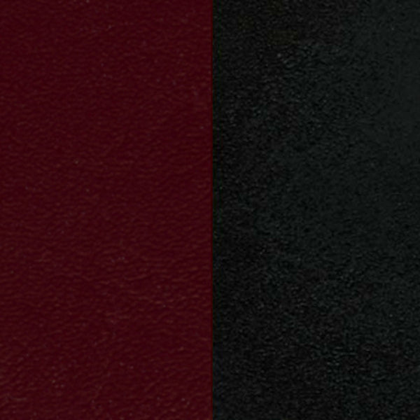 English Elm Commercial Grade Series Black Circle Back Metal Restaurant Barstool - Natural Wood Back, Vinyl Seat