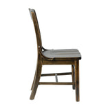 English Elm Commercial Grade School House Back Wood Restaurant Chair