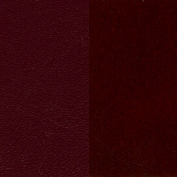 English Elm Commercial Grade Series Vertical Slat Back Mahogany Wood Restaurant Barstool - Vinyl Seat