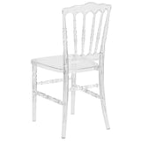 English Elm Commercial Grade Napoleon Stacking Chair