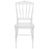 English Elm Commercial Grade Napoleon Stacking Chair