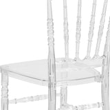 English Elm Commercial Grade Napoleon Stacking Chair