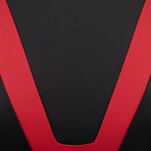 English Elm Black Gaming Desk and /Black Reclining Gaming Chair Set with Cup Holder, Headphone Hook & 2 Wire Management Holes