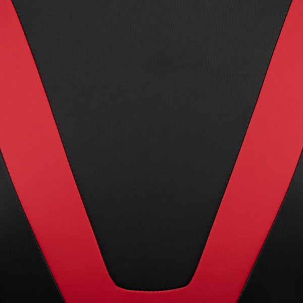 English Elm Gaming Desk and Footrest Reclining Gaming Chair Set - Cup Holder/Headphone Hook/Removable Mouse Pad Top/Wire Management