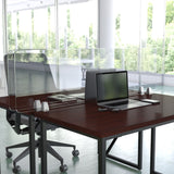 Acrylic Desk Partition, 18