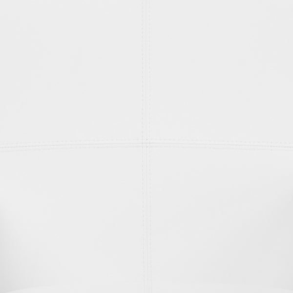 English Elm Commercial Grade LeatherSoft Executive Side Reception Chair with Mahogany Legs