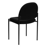 English Elm Commercial Grade Comfort Stackable Steel Side Reception Chair