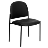 English Elm Commercial Grade Comfort Stackable Steel Side Reception Chair