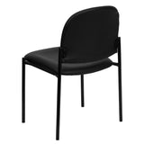 English Elm Commercial Grade Comfort Stackable Steel Side Reception Chair