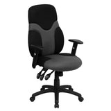 English Elm Commercial Grade High Back Ergonomic Mesh Swivel Task Office Chair with Adjustable Arms