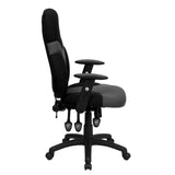 English Elm Commercial Grade High Back Ergonomic Mesh Swivel Task Office Chair with Adjustable Arms