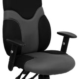 English Elm Commercial Grade High Back Ergonomic Mesh Swivel Task Office Chair with Adjustable Arms