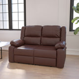 Harmony Series Loveseat with Two Built-In Recliners