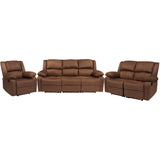 English Elm Harmony Series Reclining Sofa Set