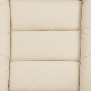 English Elm Contemporary Multi-Position Recliner with Horizontal Stitching and Ottoman with Swivel Mahogany Wood Base in LeatherSoft