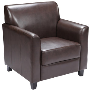 English Elm Commercial Grade Series LeatherSoft Chair