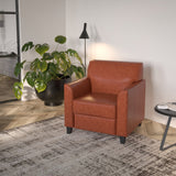 English Elm Commercial Grade Series LeatherSoft Chair