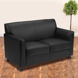 English Elm Commercial Grade Series LeatherSoft Loveseat