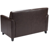 English Elm Commercial Grade Series LeatherSoft Loveseat