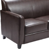 English Elm Commercial Grade Series LeatherSoft Loveseat