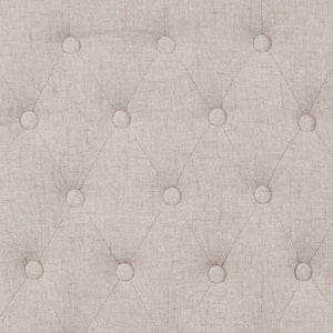 English Elm Series Parsons Chair with Rolled Back, Accent Nail Trim and Walnut Finish