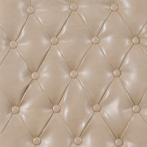 English Elm Series Parsons Chair with Rolled Back, Accent Nail Trim and Walnut Finish