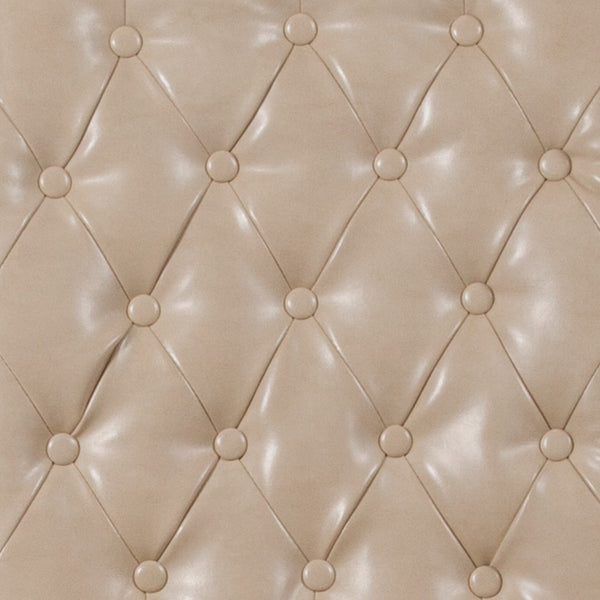 English Elm Series Parsons Chair with Rolled Back, Accent Nail Trim and Walnut Finish