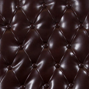 English Elm Series Parsons Chair with Rolled Back, Accent Nail Trim and Walnut Finish