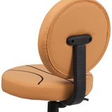 English Elm Commercial Grade Basketball Swivel Task Office Chair