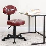 Commercial Grade Football Swivel Task Office Chair