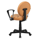 English Elm Commercial Grade Basketball Swivel Task Office Chair with Arms