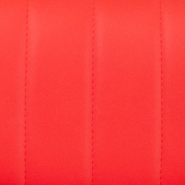 English Elm Contemporary Adjustable Height Barstool with Vertical Stitch Back and Chrome Base