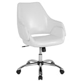 English Elm Commercial Grade Home and Office Upholstered Mid-Back Chair