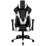 English Elm Commercial Grade Gaming Chair Racing Office Ergonomic Computer PC Adjustable Swivel Chair with Fully Reclining Back in LeatherSoft