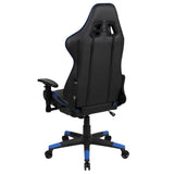 English Elm Commercial Grade Gaming Chair Racing Office Ergonomic Computer PC Adjustable Swivel Chair with Reclining Back in LeatherSoft