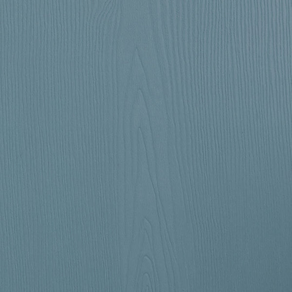 English Elm Commercial Grade Commercial Grade 24" High Backless Metal Indoor-Outdoor Counter Height Stool with Teal- Poly Resin Wood Seat