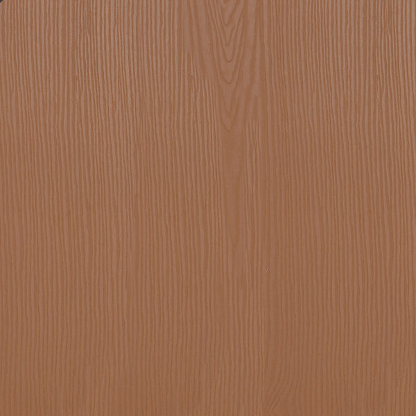 English Elm Commercial Grade Commercial Grade 30" High Backless Metal Indoor-Outdoor Barstool with Teak Poly Resin Wood Seat