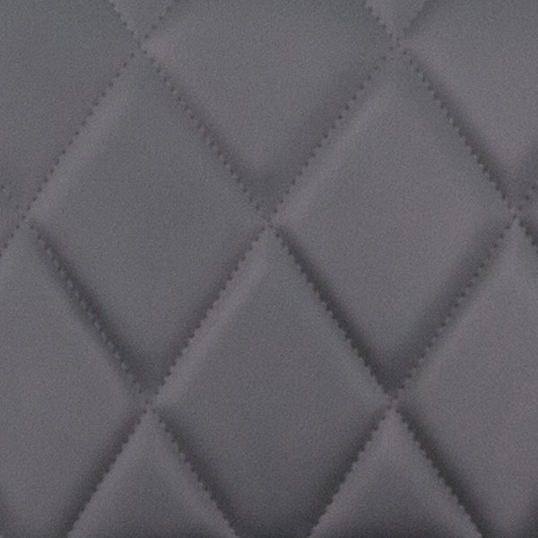 English Elm Contemporary Vinyl Bucket Seat Adjustable Height Barstool with Chrome Base