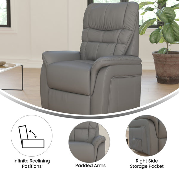 English Elm Series Remote Powered Lift Recliner for Elderly