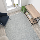 English Elm 5' x 7' Handwoven Indoor/Outdoor Diamond Pattern Area Rug