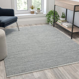 5' x 7' Handwoven Indoor/Outdoor Diamond Pattern Area Rug