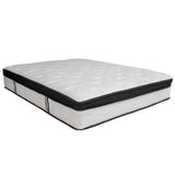 English Elm 12 Inch CertiPUR-US Certified Memory Foam & Pocket Spring Mattress, Full Mattress in a Box