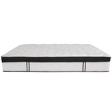 English Elm 12 Inch CertiPUR-US Certified Memory Foam & Pocket Spring Mattress, Queen Mattress in a Box