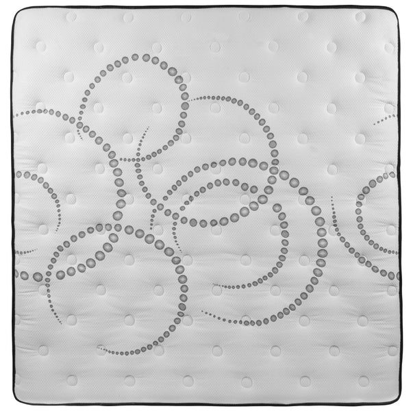 English Elm King 10 Inch CertiPUR-US Certified Foam Pocket Spring Mattress & 2 inch Gel Memory Foam Topper Bundle